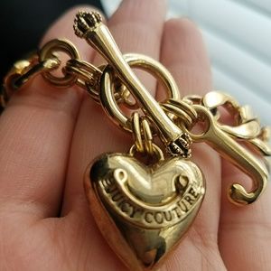 Juicy Couture Banner HEART Necklace